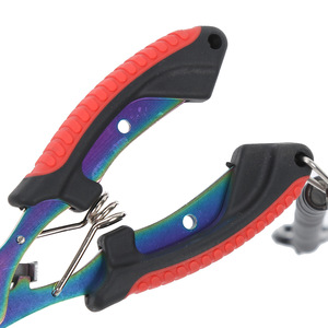 Alicates para señuelos de pesca de acero inoxidable con punta curva, coloridos y duraderos - Product Image 3