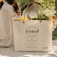 Sac à bandoulière en toile de grande capacité, réutilisable, de haute qualité, fabriqué sur mesure, couleur personnalisée, sac promotionnel pour fête sur la plage