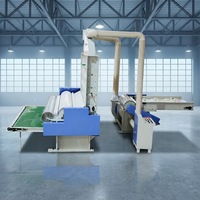 Machine à carder industrielle Airlay pour l'ouverture et le peignage des fibres recyclées, destinée aux machines textiles non tissées pour la maison