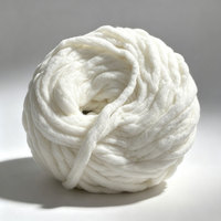 Coton à longues fibres à haute absorption pour les matériaux de pansement et l'industrie du coton de beauté jetable, fibre à haute ténacité