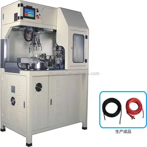 Automatic Toroidal Shape Wire Coiling Winding Tying Machine