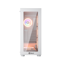 Casing PC Grosir KINPOWER Full Tower Kaca Temper Vertikal Gaming E-ATX Casing Komputer