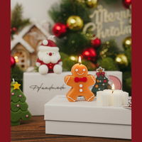 Coffret cadeau de bougies parfumées de Noël, cadeau d'ambiance, cadeau artisanal créatif de Noël, bougie parfumée