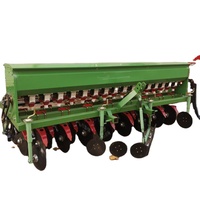 Machines agricoles, tracteur monté 12 16 rangées, riz, carotte, blé, semoir de précision