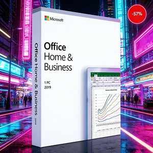 Home & Business 2019 คีย์ลิขสิทธิ์ใช้งานออนไลน์ตลอดชีพสำหรับ <span class=keywords><strong>Windows</strong></span> PC การเปิดใช้งานทั่วโลก ดาวน์โหลดดิจิทัล - Product Image 1
