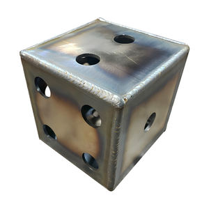 Produk logam kustom OEM pelat baja Laser layanan pemotong Las lembaran pembentuk Fabrikasi Logam Teknik - Product Image 1