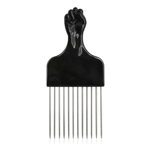 <span class=keywords><strong>Pettine</strong></span> Piatto in Metallo <span class=keywords><strong>con</strong></span> Manico in Plastica e Denti Larghi per Acari e Capelli, <span class=keywords><strong>Pettine</strong></span> per Acconciature e Parrucchieri - Offerta Speciale - Product Image 1