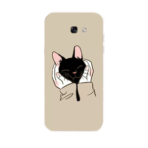 Funda de Teléfono de Silicona TPU con Diseño de Gatos para <span class=keywords><strong>Samsung</strong></span> Galaxy S20/S21/S22 <span class=keywords><strong>Ultra</strong></span>, Cubierta con Impresión UV Pintada para <span class=keywords><strong>Note</strong></span> 20 A53 A03s - Product Image 4