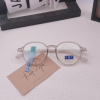Vente chaude TR90 Optica Montures de lunettes unisexes Nouveau design avec motif animal Match de forme de visage de diamant en stock