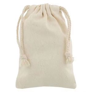 Sac en coton écologique pour la maison, idéal pour ranger biscuits, noix, graines, avec cordon de serrage, design en mousseline, kit anti-gueule de bois, décorations pour festivals et fêtes - Product Image 3