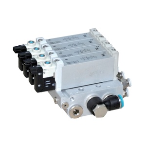 STNC TGVG VUVG électrovanne de contrôle directionnel bistable monostable semi-en-ligne pour groupe de bornes de vannes pneumatiques - Product Image 3