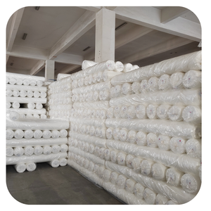 Ткань MY Factory Ready из полиэстера, трикотажная, 97% полиэстер/3% спандекс, SYS Scuba <span class=keywords><strong>Crepe</strong></span>, неокрашенная, двусторонняя, интерлок, стрейч-джерси для пошива одежды - Product Image 4