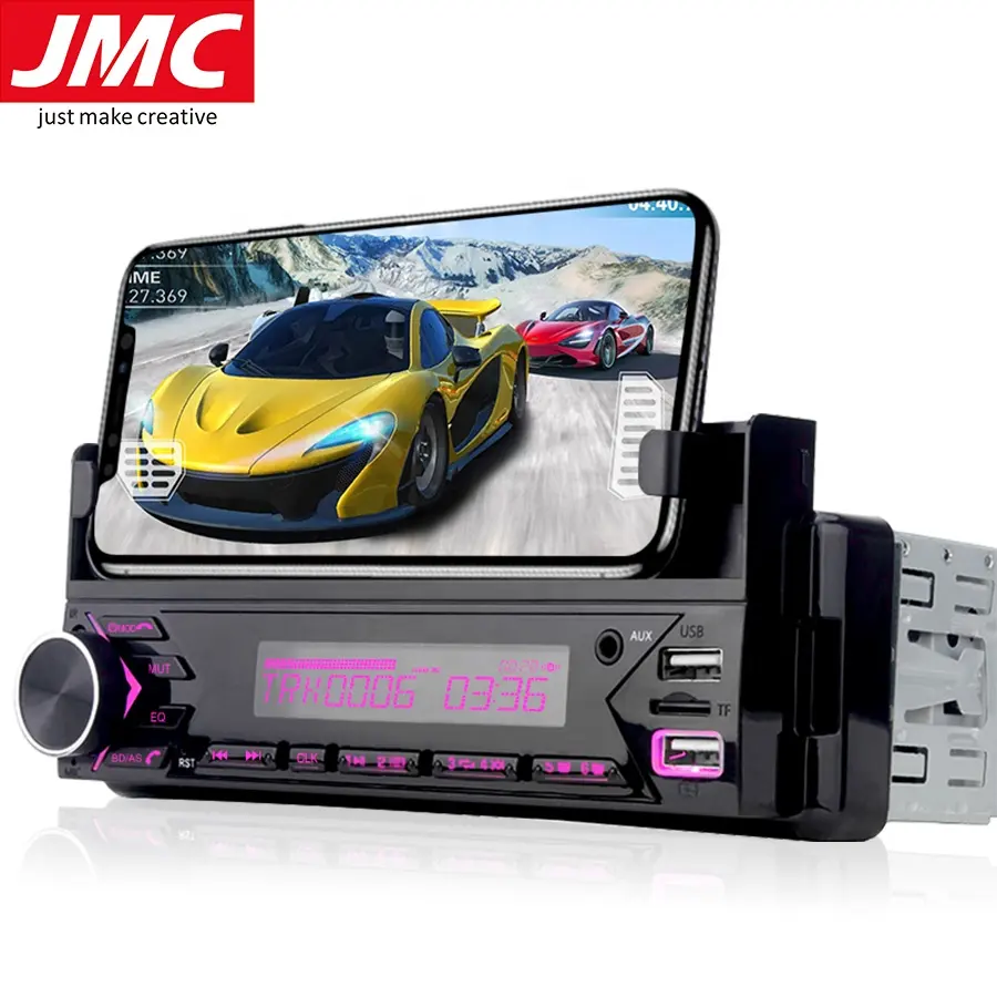 Usb BT Universal Auto Eletrônica Single Din 1 Din Car Mp Bluetooth Mp3 Player Único 7 polegadas Touch Screen Display para carro