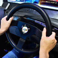 Máquina de Juego de Carreras Simulador de 2 Jugadores Operada con Monedas Initial D para Equipos de Entretenimiento