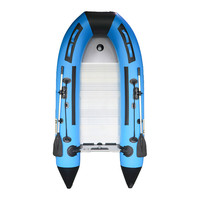 Bateau gonflable YAHATSU 2.3m 2.7m 3m 3.3m 3.6m 4m 4.3m pour la pêche et le sauvetage peut correspondre au moteur de bateau hors-bord 2hp 3hp 6hp