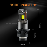 70W 6500K D Series LED Car Globes Canbus D2S D2R D4R Plug and Play Ampoules de phares D4S LED Car Lights