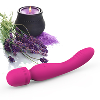 Vibrateur manuel Y.LOVE rechargeable par USB, en silicone, étanche IPX6, pour clitoris et point G, avec 10 fréquences, pour femmes.