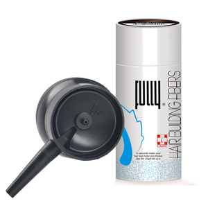 Fibres capillaires épaississantes et volumisantes 2-en-1 entièrement unisexes à base de plantes, avec un aspect naturel et une application facile - Product Image 3