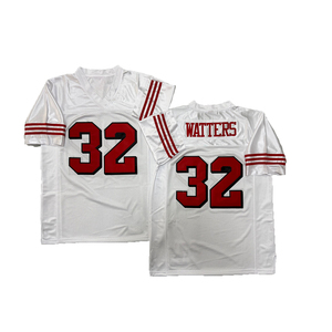Maglia da Rugby Vintage da Uomo con Cuciture Stile Retrò Steve Young Joe Montana Deion Sanders Ricky Watters Roger Craig Ronnie Lott Taglie S - 3XL - Product Image 2