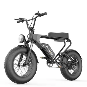 Freego профессиональный электрический баллон с Горный велосипед 45 Kmh 48V 1200 Ватт 20 дюймов 4 "с толстыми покрышками Электрический внедорожный Электрический велосипед