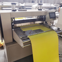 Machine de plissage de treillis métallique multicouche de type couteau