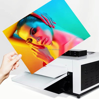 BC-LM350 Machine de vernissage UV format A3/A4, vernisseur UV brillant/mat, machine de laminage UV pour papier PVC, etc.