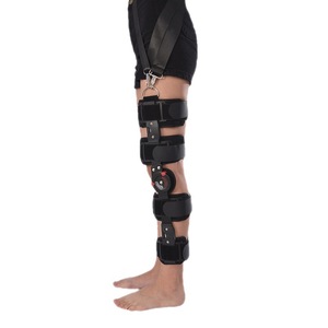 Rodillera, férula de fijación para rodilla, rodillera con fijación de gancho ajustable, soporte para rodilla - Product Image 5