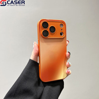 Coques de luxe en verre brillant à motif aquarelle dégradé pour iPhone 11, 17 Pro Max, 16 Pro, avec film de protection d'objectif intégral, style Ins, coque de téléphone