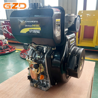 Moteur diesel Changfa 186F à injection directe, monocylindre vertical, 3600 tr/min, 6,5 kW, homologué CE pour groupes électrogènes
