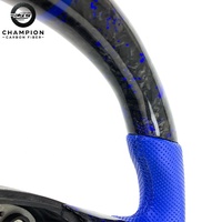 Volant en fibre de carbone forgé pour BMW E92 E91 E93 E90 E80 E87 E81 E82 E88 2009 2010 2011 2012 Pièces automobiles Intérieur