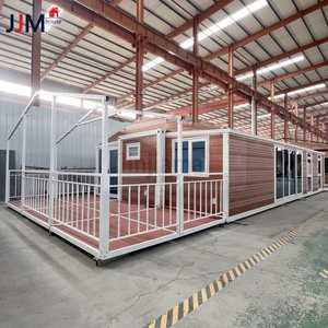 Casa Contenedor de Acero Prefabricada de Lujo de 20-40 pies, Expandible, Dos Dormitorios, 1 Baño, Hotel Plegable para <span class=keywords><strong>Venta</strong></span> de Edificios de <span class=keywords><strong>Oficinas</strong></span> - Product Image 1