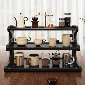 Desktop storage rack, home living room storage rack, <b>kitchen</b> vertical organizer, tea <b>table</b>/bar counter cup holder, <b>small</b> - Product Image 4