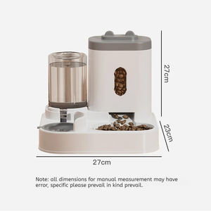 Yerçekimi otomatik köpek kedi maması besleyici ve kapalı küçük orta kediler köpekler için su sebili <span class=keywords><strong>Pet</strong></span> kendini besleyici - Product Image 2