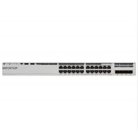 Commutateur PoE+ Gigabit 24 ports C9200L-24P-4G-E avec 4 ports SFP Uplink, Network Essentials Enterprise Layer 2 Switch