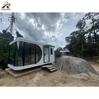 Prix d'usine – Nouvelle maison conteneur mobile, étanche, en acier léger, blanche, moderne, pour glamping, écologique, détachable, mini-maison, espace de vie compact