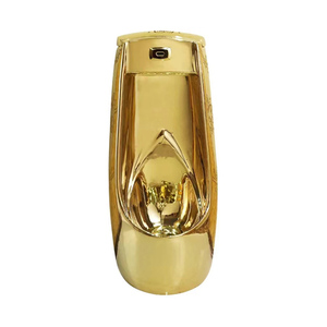 <span class=keywords><strong>Urinoir</strong></span> mural populaire en céramique dorée pour hommes, cuvette d'<span class=keywords><strong>urinoir</strong></span> dorée - Product Image 3