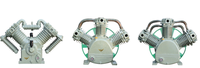 Compresseur d'air industriel portable à piston 7,5 kW 11 kW 15 kW, mini, sans huile, lubrification 25 bars, alimenté par moteur et courant alternatif