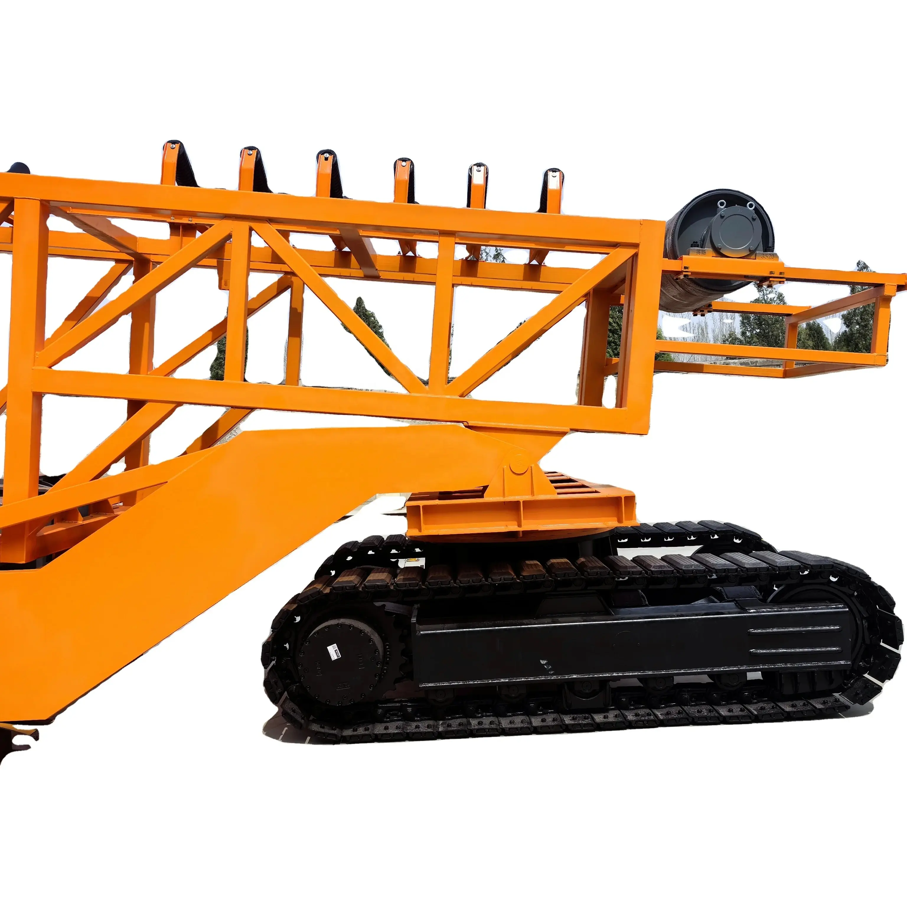 Hot Selling Portable Telescopic Mobile Radial Rotary Conveyor Stacker Made In China