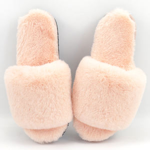Delle donne Imitato Pelliccia di Coniglio di Gomma Piuma di Memoria Carino Confortevole Appartamento Scivolo Sandali Accoglienti Scarpe Da <span class=keywords><strong>Casa</strong></span> di Pelliccia <span class=keywords><strong>Pantofole</strong></span> <span class=keywords><strong>per</strong></span> le luci di Via - Product Image 4