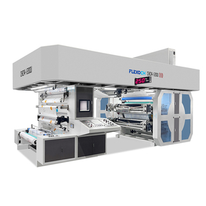 Eco-Friendly 4 Color Ci Polyethylene Alurinum Foil Flexo Printing Machine With Ceramic Anilox Roller - Product Image 1