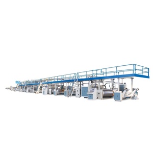 HRB ondulato linea di produzione di cartone con UN B C D E flauto 3 5 7 strato - Product Image 1