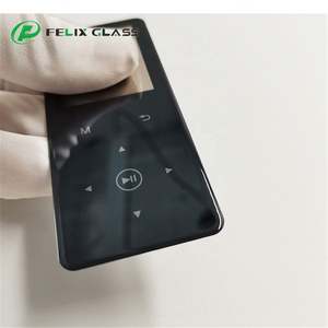 Solid Electroplated Tempered Glass Panel for MP3 Player 2.5D <b>Edge</b> & Anti-Fingerprint Cover with 3M 0.17mm <b>Tape</b> - Product Image 3