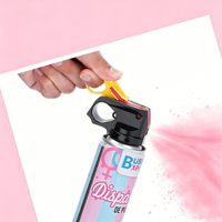 Poudre de couleur en spray 350 ml pour révélation du sexe, bleu rose, en conserve, pour fête prénatale, accessoires d'ambiance