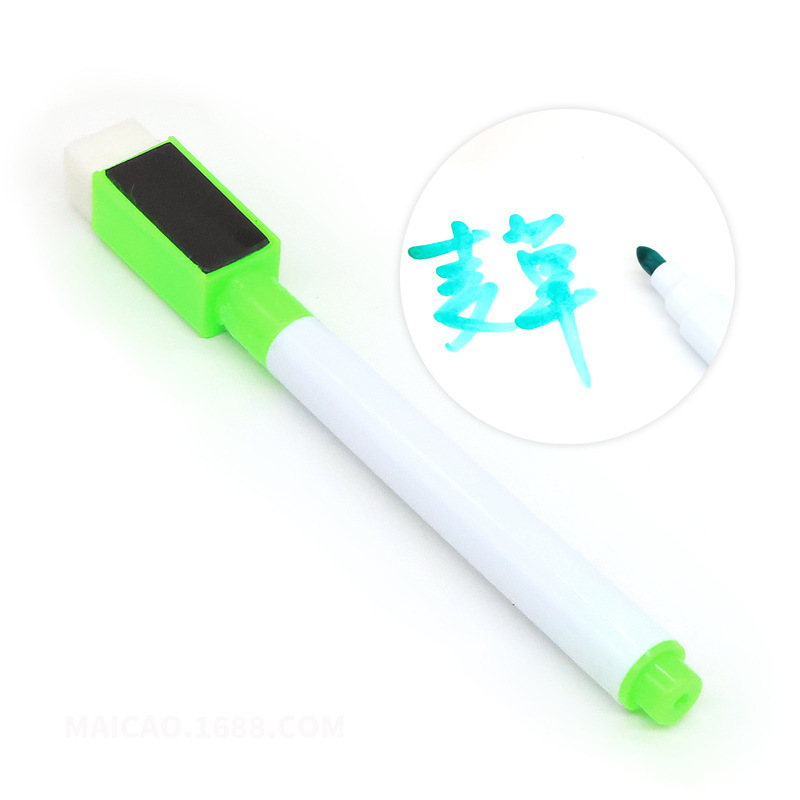 绿色手柄-绿色芯-带磁铁