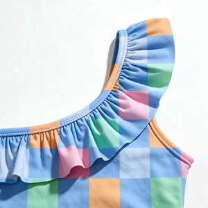 <span class=keywords><strong>Maillot</strong></span> <span class=keywords><strong>de</strong></span> <span class=keywords><strong>bain</strong></span> une pièce pour filles, imprimé à carreaux coloré, mignon, pour tout-petits, <span class=keywords><strong>maillot</strong></span> <span class=keywords><strong>de</strong></span> <span class=keywords><strong>bain</strong></span> d'été pour la plage, pour fête au bord <span class=keywords><strong>de</strong></span> la piscine, vente <span class=keywords><strong>en</strong></span> gros - Product Image 6