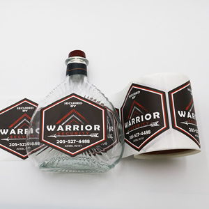 Tùy Chỉnh Đám Cưới Rượu Vang Đỏ Sticker Không Thấm Nước Tự Dính Kết Cấu Giấy Nhãn Với Logo Riêng Cho Chai Rượu Vang Và Đồ Uống - Product Image 1