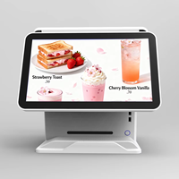 Terminal Punto de Venta con Pantalla Táctil Dual de 21.5 Pulgadas para Supermercados y Comercios Minoristas