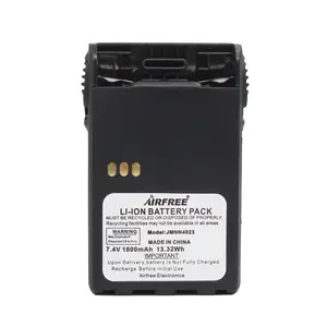 JMNN4023 Li-ion Replacement Battery 1000mAh JMNN4023B for GP344 GP388 GP328Plus EX500 EX600