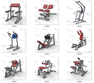 Commercial Gym Fitness Equipment Muscle <strong>Exercise</strong> <strong>Triceps</strong> Dip <strong>Machine</strong> - Product Image 3