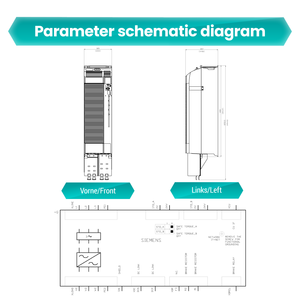 Siemens nuevo Original VFD y servoinversor PM240-2 <span class=keywords><strong>FSG</strong></span> C3 módulo de potencia 37kW Sinamics G120/S120 6SL3210-1PE33-7CL0 - Product Image 4